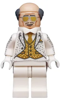 LEGO Disco Alfred Pennyworth, The LEGO Batman Movie, Series 2 (Minifigure Only without Stand and Accessories) minifigure