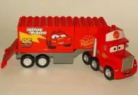 LEGO Duplo Mack - Long Cab and Trailer minifigure