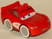 LEGO Duplo Lightning McQueen - Plain Hood minifigure