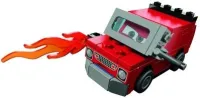 LEGO Grem - Red, Visor minifigure