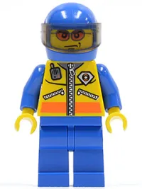LEGO Coast Guard City - Motorcyclist minifigure