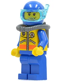 LEGO Coast Guard City - Diver 2 minifigure