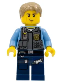 LEGO Police - LEGO City Undercover Chase McCain, Dark Blue Legs minifigure