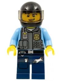 LEGO Police - LEGO City Undercover Elite Police Motorcycle Officer minifigure