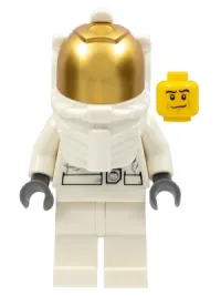 LEGO Astronaut, White Legs, Underwater Helmet, Visor minifigure