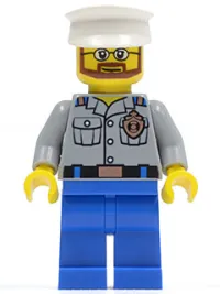 LEGO Coast Guard City - Captain minifigure