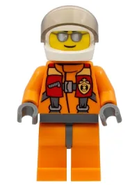 LEGO Coast Guard City - Pilot minifigure
