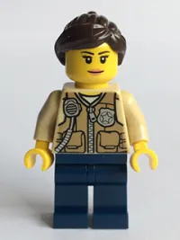 LEGO Swamp Police - Officer Female, Vest minifigure