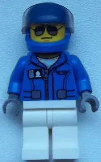 LEGO City Square Helicopter Pilot minifigure