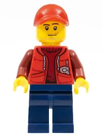 LEGO Deep Sea Submariner Male, Red Cap minifigure