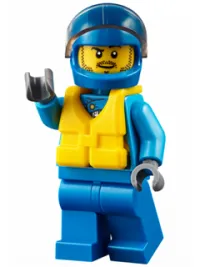 LEGO Race Boat Driver minifigure