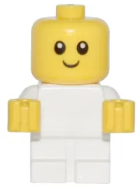 LEGO Baby - White Body with Yellow Hands minifigure