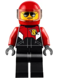 LEGO Pilot - Race Plane minifigure