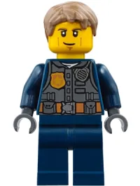 LEGO Police - City Chase McCain - Dark Blue Uniform minifigure