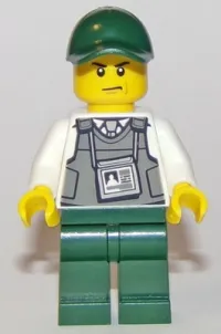 LEGO Mountain Police - Armored Truck Driver minifigure