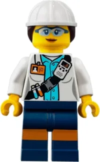 LEGO Miner - Female Scientist minifigure