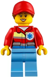 LEGO Helicopter Medic, Female minifigure
