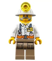 LEGO Miner - Foreman minifigure