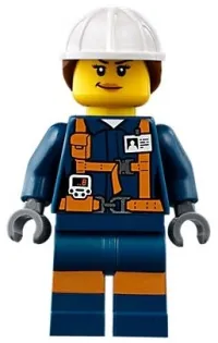 LEGO Miner - Female Explosives Engineer minifigure