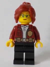 LEGO Fire Chief, Female - Freya McCloud minifigure