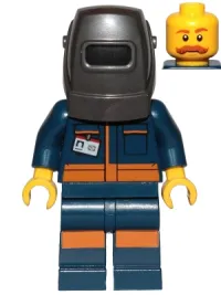 LEGO Mechanical Engineer - Welding Mask minifigure