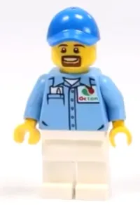 LEGO Gas Station Worker minifigure