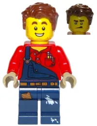 LEGO Harl Hubbs without Utility Belt minifigure