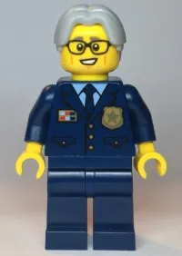 LEGO Police Chief - Wheeler minifigure