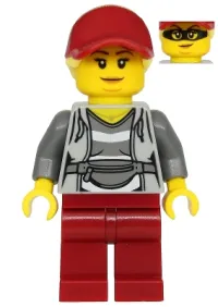 LEGO Police - Crook Big Betty minifigure
