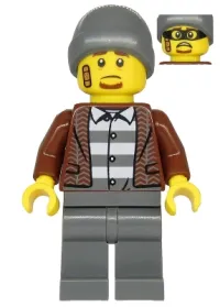 LEGO Police - Crook Frankie Lupelli minifigure