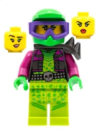 LEGO Raze - Stuntz Driver minifigure