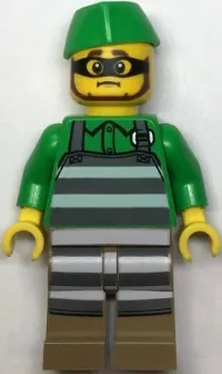 LEGO Police - Jail Prisoner Chef with Apron minifigure