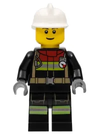 LEGO Fire Fighter - Freddy Fresh minifigure