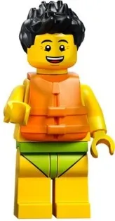 LEGO Sudsy Simon Tub Racer - Stuntz Driver minifigure