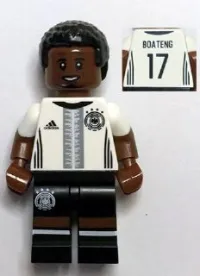 LEGO Jérôme Boateng, Deutscher Fussball-Bund / DFB (Minifigure Only without Stand and Accessories) minifigure