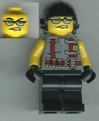 LEGO Viper - Knife Torso minifigure