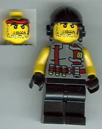 LEGO Digger - Knife Torso minifigure