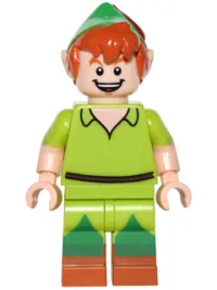 LEGO Peter Pan, Disney, Series 1 (Minifigure Only without Stand and Accessories) minifigure