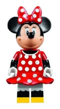 LEGO Minnie Mouse - Red Polka Dot Dress minifigure