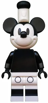 LEGO Vintage Mickey, Disney, Series 2 (Minifigure Only without Stand and Accessories) minifigure