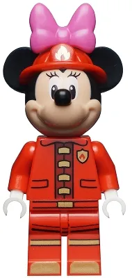 LEGO Minnie Mouse - Fire Fighter minifigure