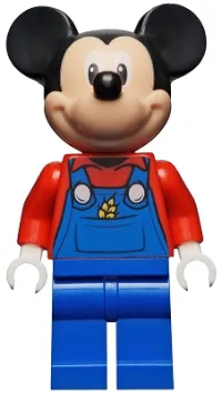 LEGO Mickey Mouse - Blue Overalls and Red Top minifigure