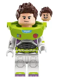 LEGO Buzz Lightyear - Star Command Suit, Hair minifigure