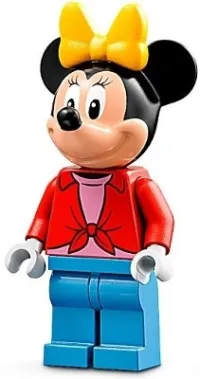 LEGO Minnie Mouse - Red Open Shirt minifigure