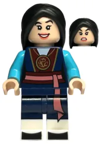 LEGO Mulan, Disney 100 (Minifigure Only without Stand and Accessories) minifigure