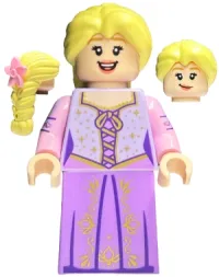 LEGO Rapunzel - Minifigure, Bright Pink Flower minifigure