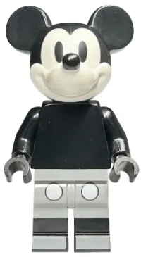 LEGO Mickey Mouse - Vintage, Light Bluish Gray Legs minifigure