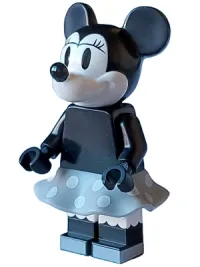 LEGO Minnie Mouse - Vintage, Light Bluish Gray Skirt minifigure