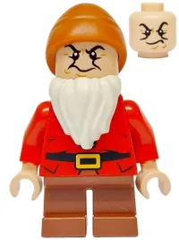 LEGO Grumpy minifigure