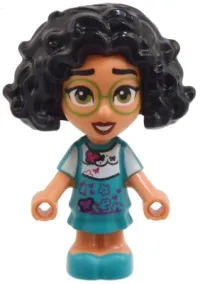 LEGO Mirabel Madrigal - Micro Doll, Bright Green Glasses, Open Eyes minifigure